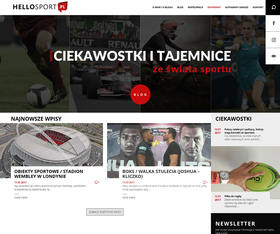  Sport i rekreacja  - Mariusz Frąckowiak