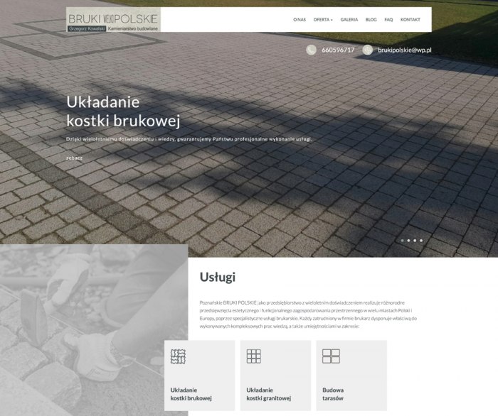 Bruki Polskie Usługi kamieniarskie i brukarskie