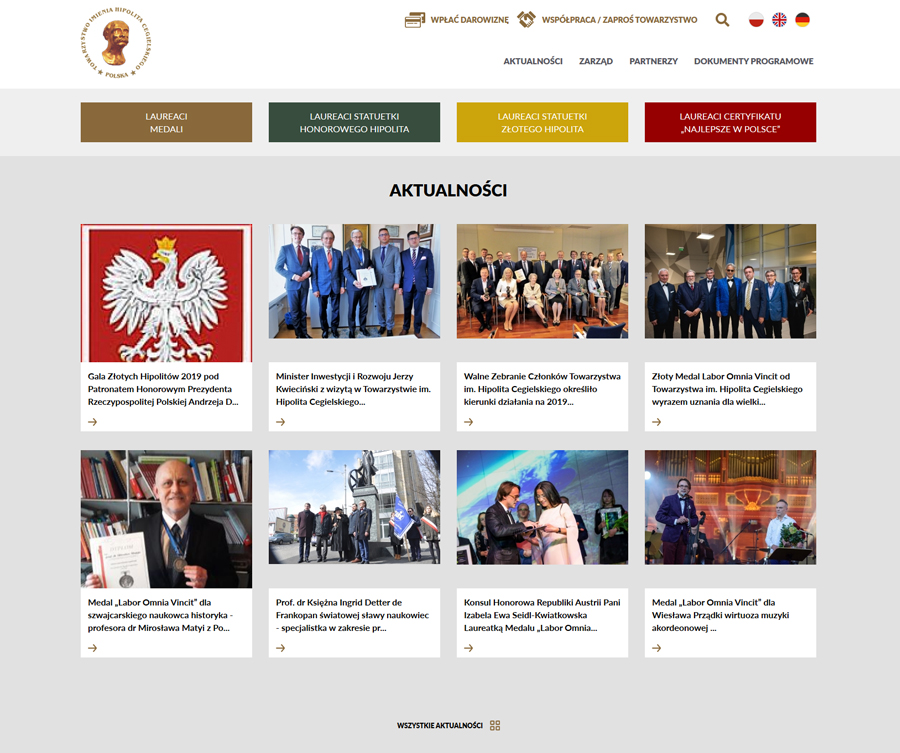  Instytucje, Urzędy, Fundacje  - Towarzystwo im. Hipolita Cegielskiego