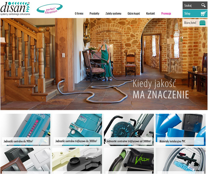 Disan - Odkurzacze Centralne