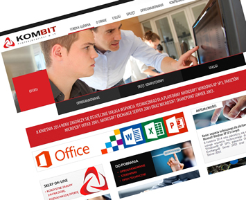 Nowa produkcja CD-WEB - serwis www dla Kombit Plus (Poznań)