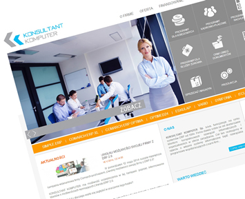 Strona www dla Konsultant Komputer (Poznań)